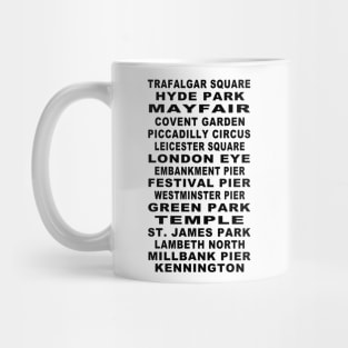 London Bus Roll No. 2 Mug